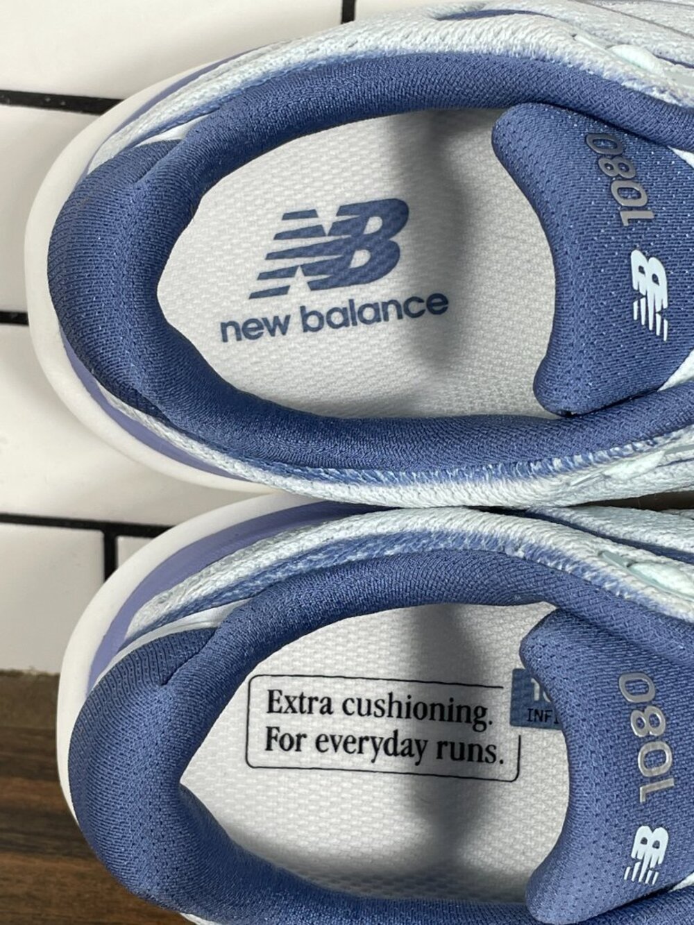 New Balance 1080v15 Running Shoes Womens Size 7.5 Multicolor Cushioned Sneakers - Picture 10 of 12